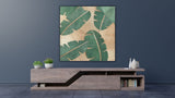 Saddlebound Symphony framed leather art