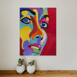 Shades of Her Soul boho leather artwork