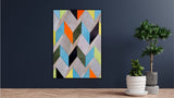 Whispers of Color boho living room leather wall decor