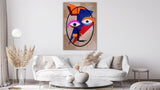 Illusion Escapes beautiful handmade leather wall hanging