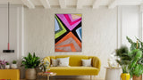 Tapestry Enigma animal canvas leather art