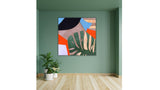 Colourful Souls colorful abstract leather art