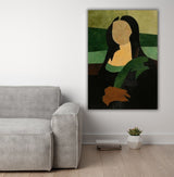 Leather Lisa handmade leather wall decor