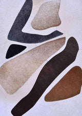 Mirage Serenades abstract leather wall decor
