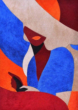 Enigma Serenades leather wall hanging art