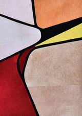 Mosaic Enigma luxury leather wall art