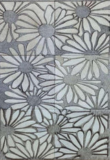 Sapphire Serenity luxury leather carpets designed