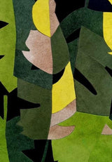 Leafy Marvel leather wall arts