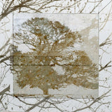 Realm of Reflection Timeless leather wall decor