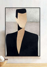 Rays of Serendipity leather wall  portrait