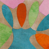 Splash of Colours framed leather art