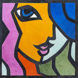 A Woman's Essence Handcrafted leather art