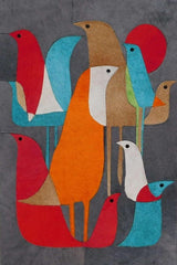 Enigmatic Echo handmade leather wall hanging decor