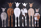 Horsepower handmade leather wall hanging
