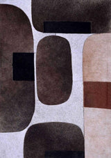 Enigma Whimsy handmade leather wall painting for living room 