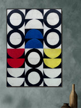 Orbital Play handicraft leather wall decor